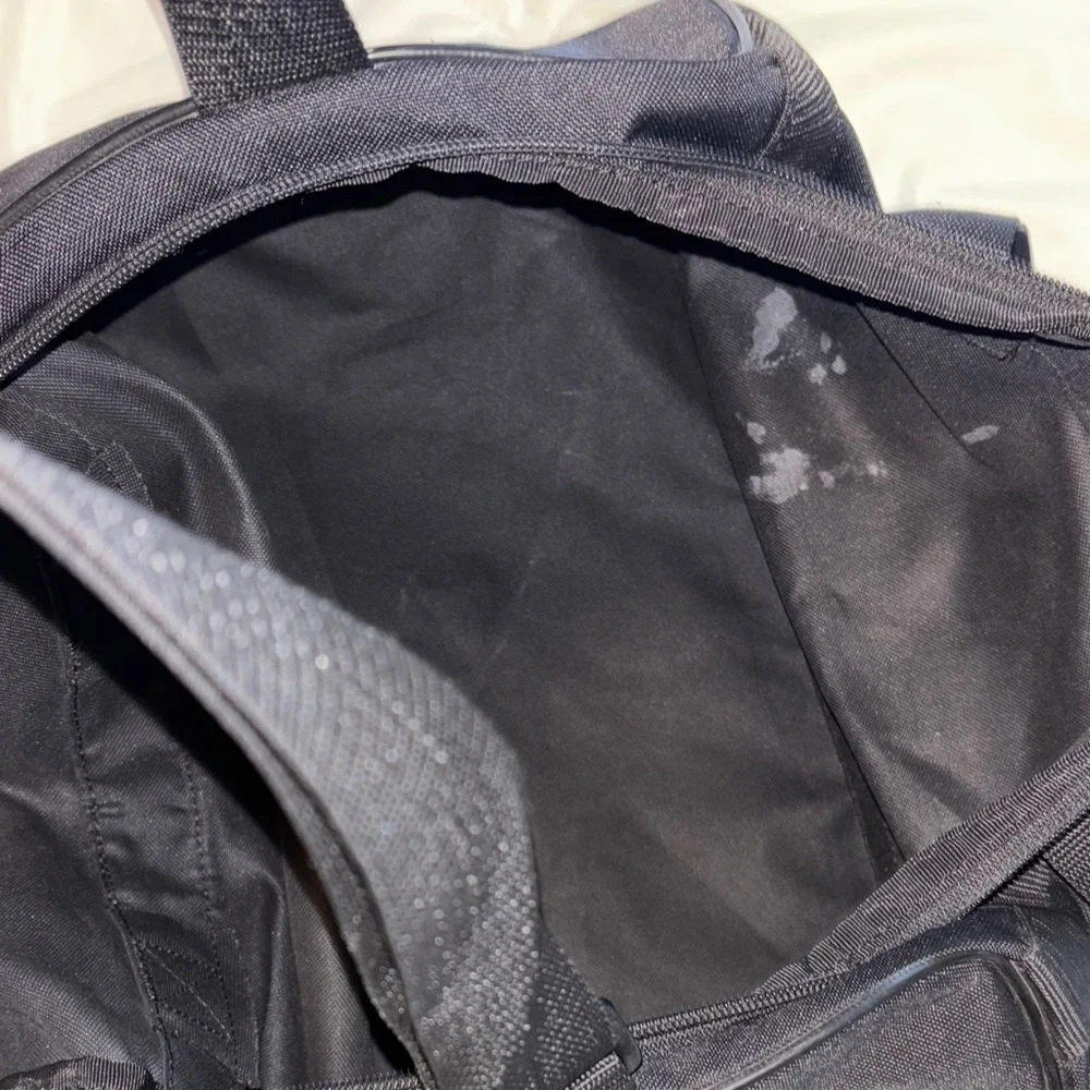 Adidas Black and White Sports Bag
